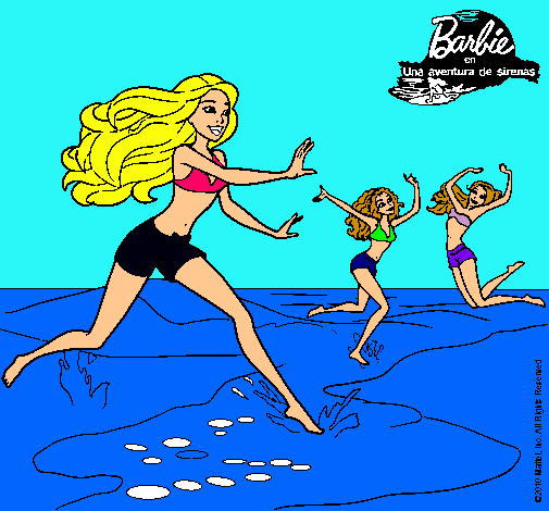 Barbie de regreso a la playa