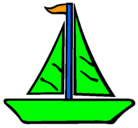 Dibujo Barco velero pintado por isbena
