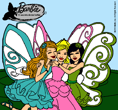 Barbie y sus amigas en hadas