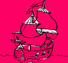 Dibujo Barco pintado por aldonec