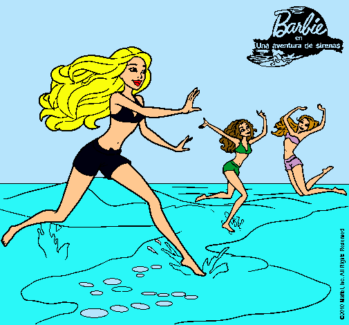 Barbie de regreso a la playa