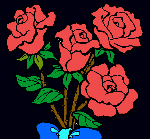 Ramo de rosas