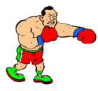 Dibujo Boxeador pintado por JEAN