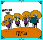 Dibujo Mariachi Owls pintado por albertollop