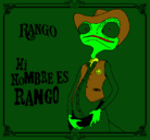 Dibujo Rango pintado por danou