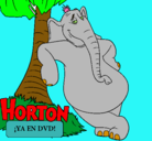 Dibujo Horton pintado por susita