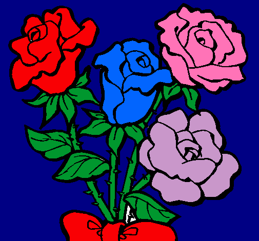 Ramo de rosas