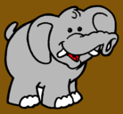 Dibujo Elefante pintado por braulio