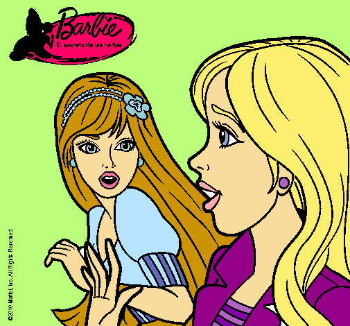 Barbie sorprendida