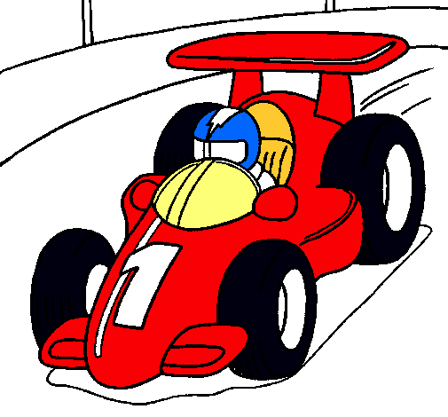 Dibujo de Coche de carreras pintado por Carro en  el día  05-03-11 a las 06:52:12. Imprime, pinta o colorea tus propios dibujos!