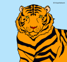 Dibujo Tigre pintado por stanford
