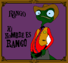 Dibujo Rango pintado por cangre