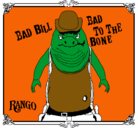 Dibujo Bad Bill pintado por mijael