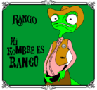 Dibujo Rango pintado por rudel