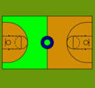 Dibujo Cancha pintado por papapapapapa