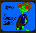 Dibujo Rango pintado por mamenilla