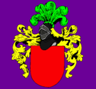 Dibujo Escudo de armas y casco pintado por jnjhnjnjnj