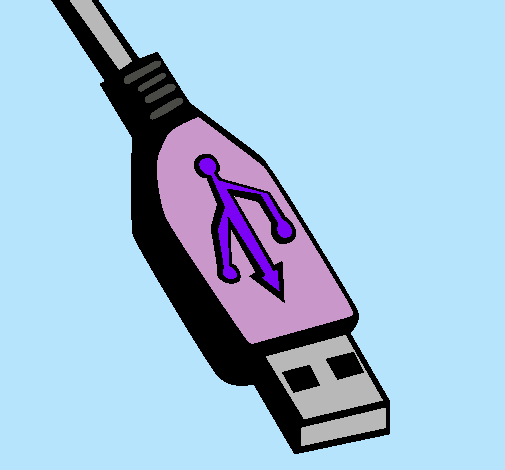 Dibujo USB pintado por jazmille