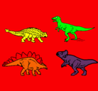 Dibujo Dinosaurios de tierra pintado por fedesss