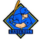 Dibujo Logo de béisbol pintado por kelvin