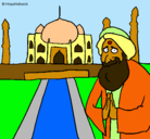 Dibujo India pintado por latika200