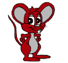 Dibujo Ratón pintado por rocllobet