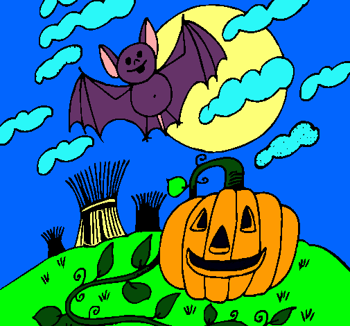 Paisaje de Halloween