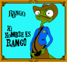 Dibujo Rango pintado por moneiba