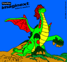 Dibujo Imaginext 9 pintado por rex007