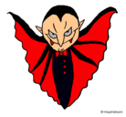 Dibujo Vampiro terrorífico pintado por Lordsamy