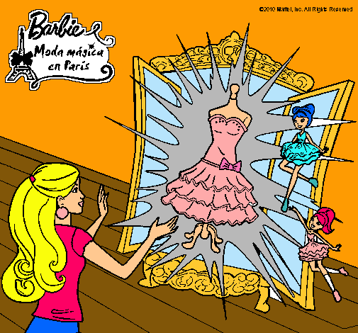 El vestido mágico de Barbie