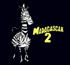 Dibujo Madagascar 2 Marty pintado por 15485lhhvbbg