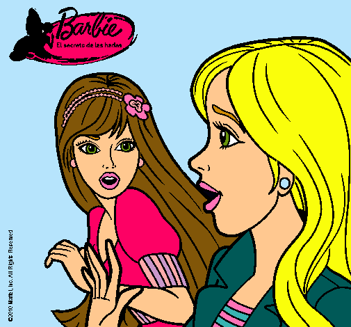 Barbie sorprendida