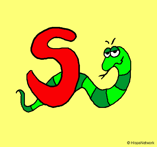 Dibujo Serpiente pintado por keroppi