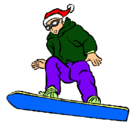 Dibujo Snowboard pintado por jknjbyb