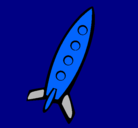 Dibujo Cohete II pintado por will