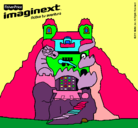 Dibujo Imaginext 12 pintado por RAPUNCEL
