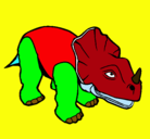 Dibujo Triceratops II pintado por olgaisla