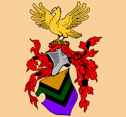 Escudo de armas y aguila 