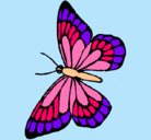 Dibujo Mariposa pintado por TaniaAlejandraa
