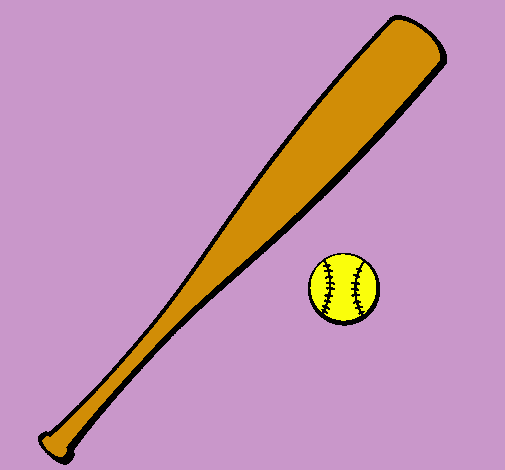 Bate y bola de béisbol