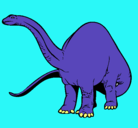 Dibujo Braquiosaurio II pintado por abigail56432