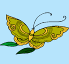 Dibujo Mariposa pintado por Barbaara