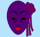 Dibujo Máscara italiana pintado por jorgecolors