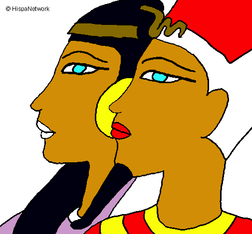 Ramsés y Nefertiti