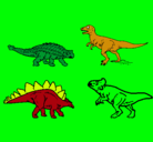 Dibujo Dinosaurios de tierra pintado por rancex