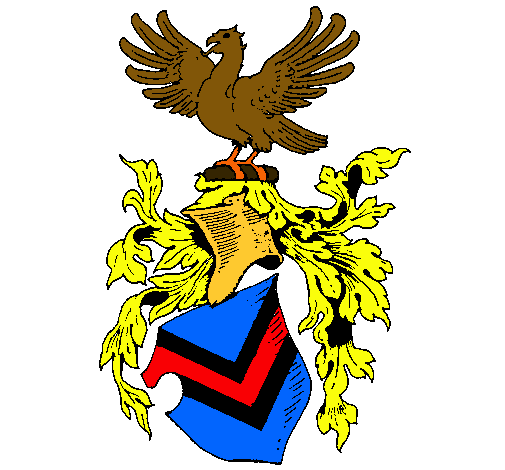 Escudo de armas y aguila 