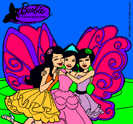 Barbie y sus amigas en hadas