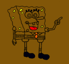 Dibujo Bob Esponja pintado por lpopo