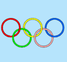 Dibujo Anillas de los juegos olimpícos pintado por RubenReyes